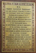 Goodhart brass.  Click for enlarged view