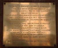 Jenkinson brass. Click for enlarged view Jenkinson brass. Click for enlarged view